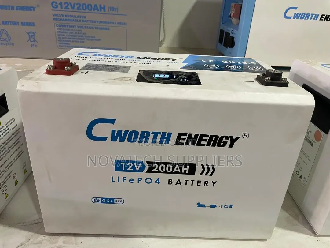 High Capacity 200ah Lithium Solar Power Battery – Cworth