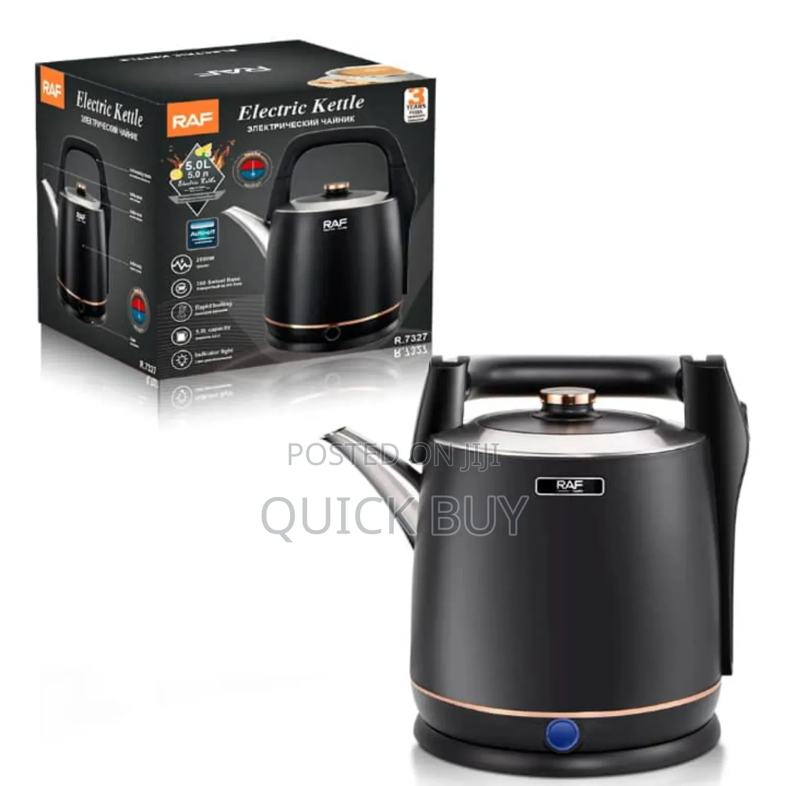Raf Electric Kettle, Specifically Model R.7327 5litres