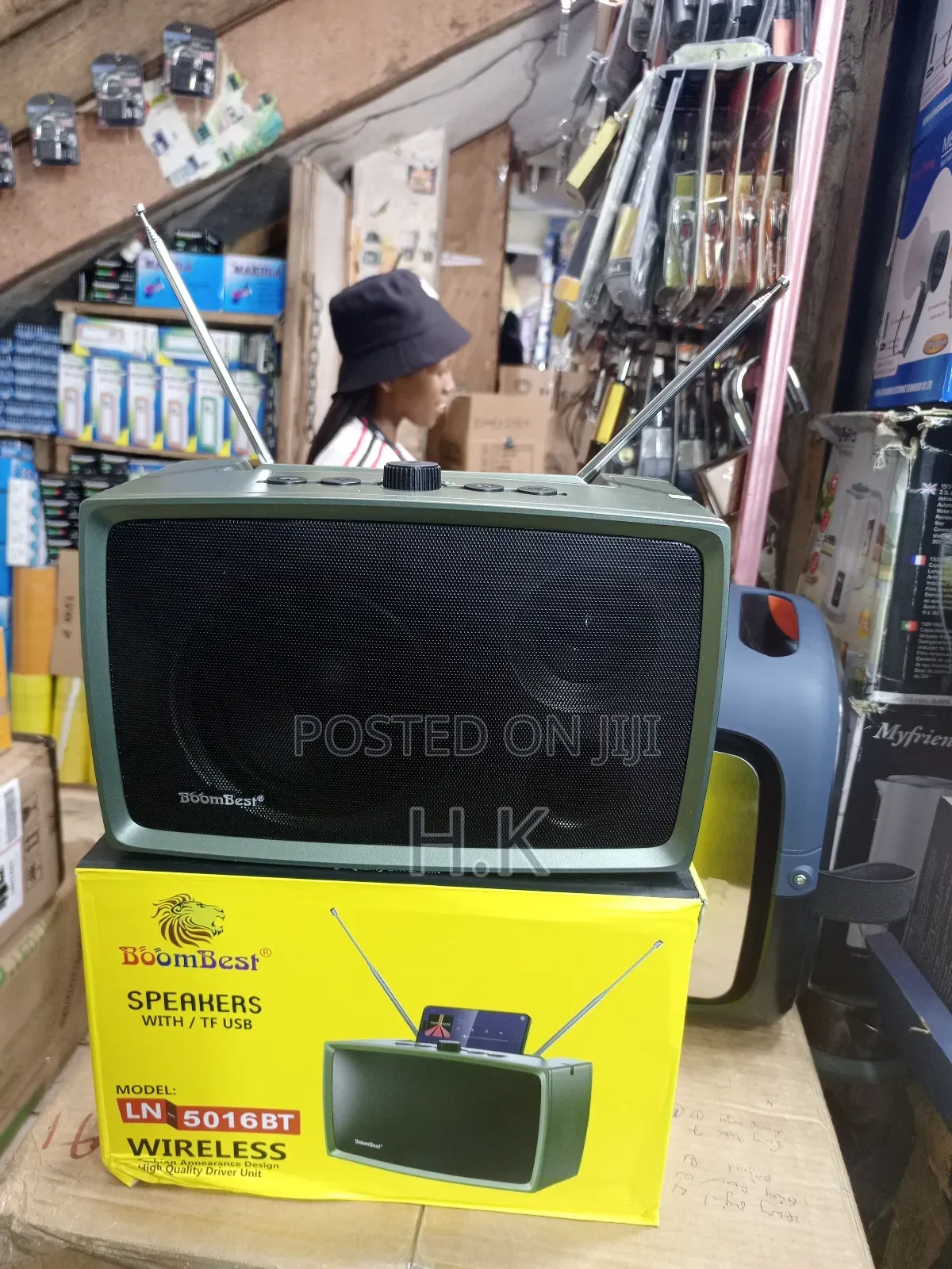 Boombest Ln-5016bt Mini Wireless Bluetooth Speaker.