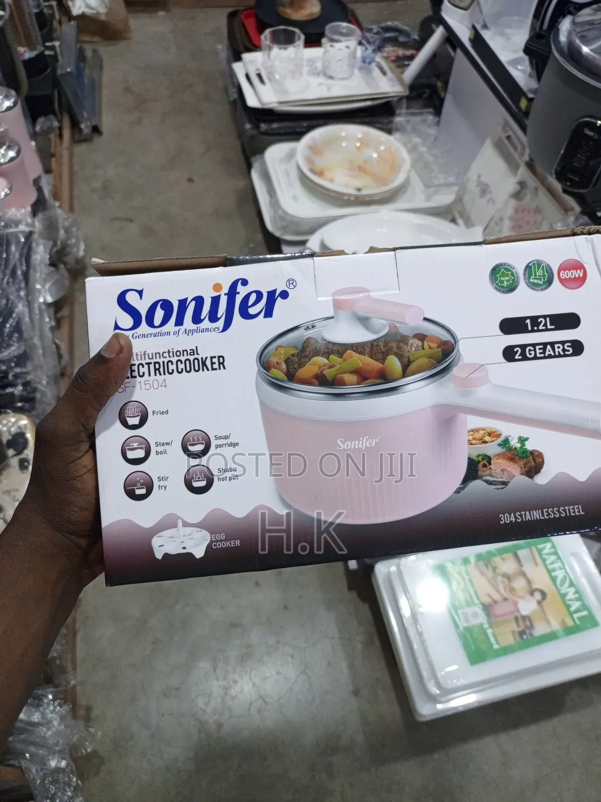 Sonifer Sf-1504 Multifunctional Electric Cooker.