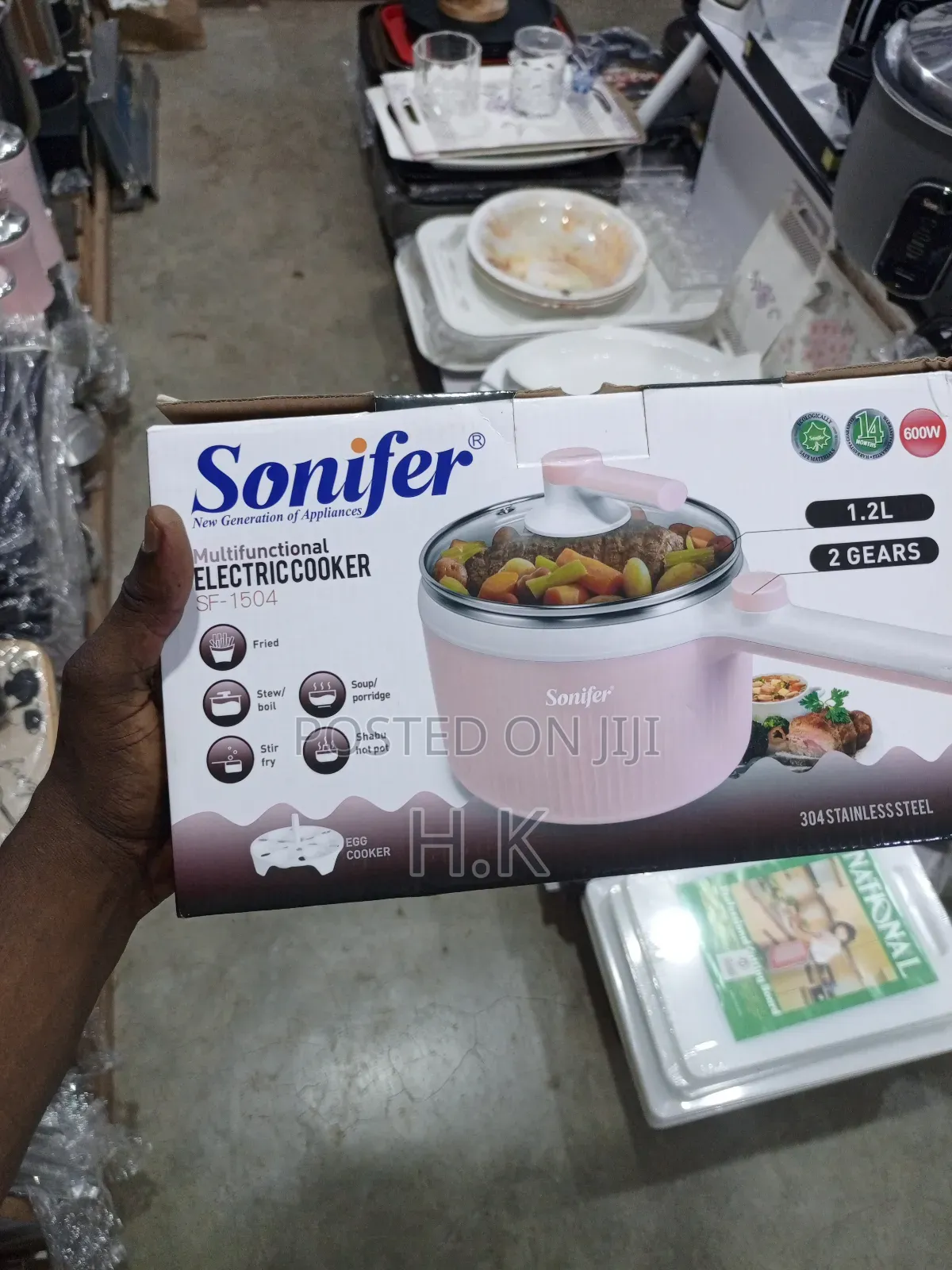 Sonifer Sf-1504 Multifunctional Electric Cooker.