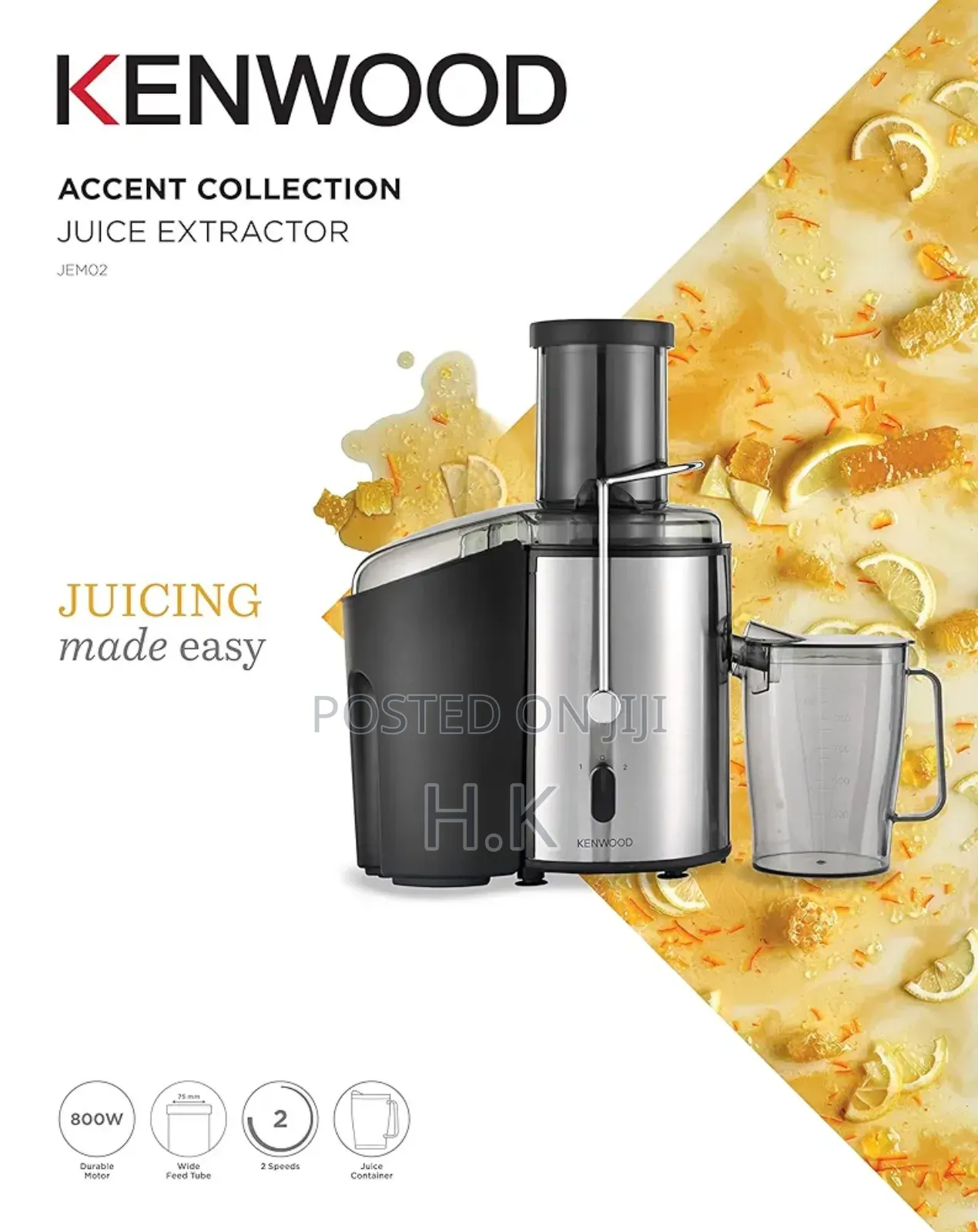 Kenwood Accent Collection Juicer