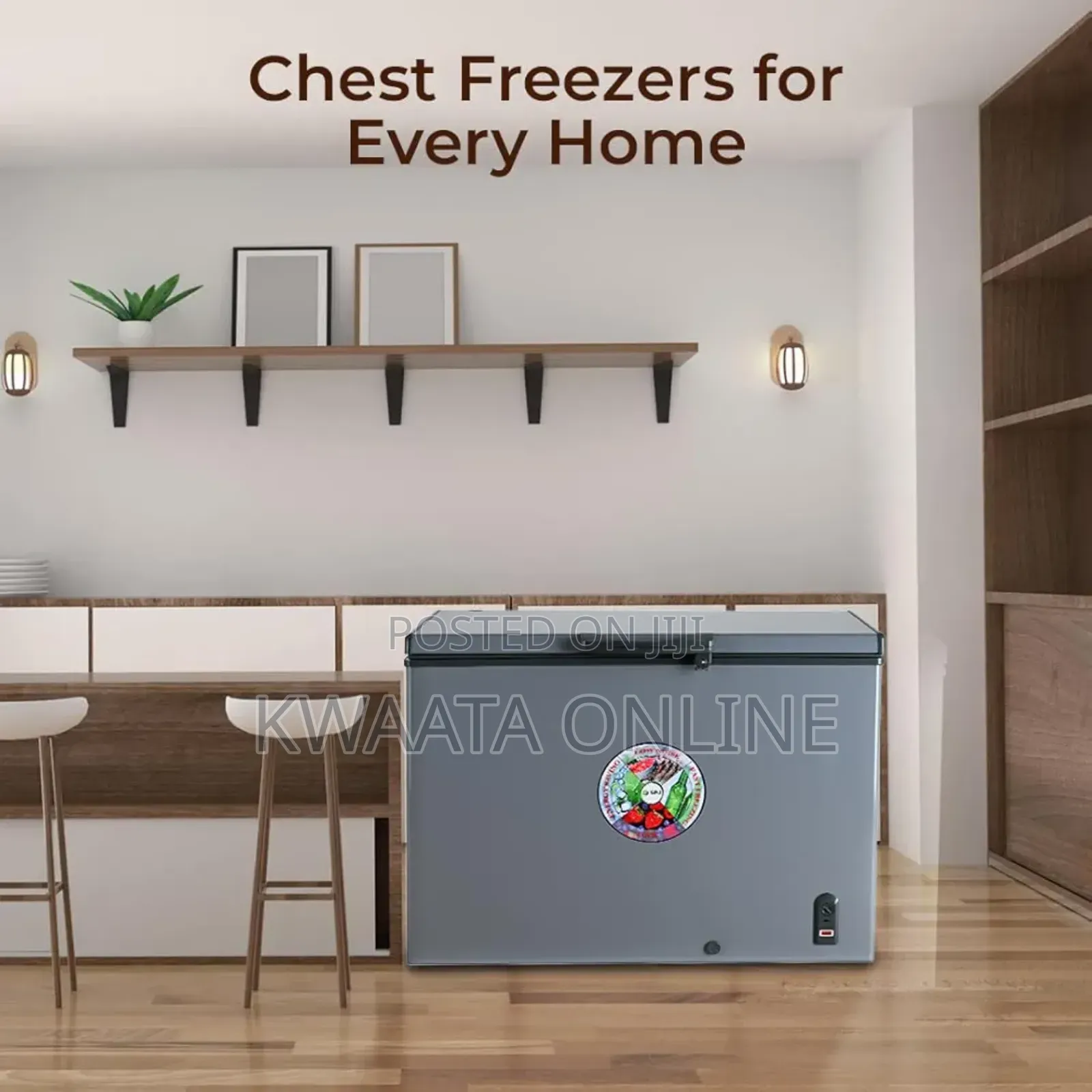 Spj 210-litre Chest Freezer, Single Door Deep Freezer – Silver