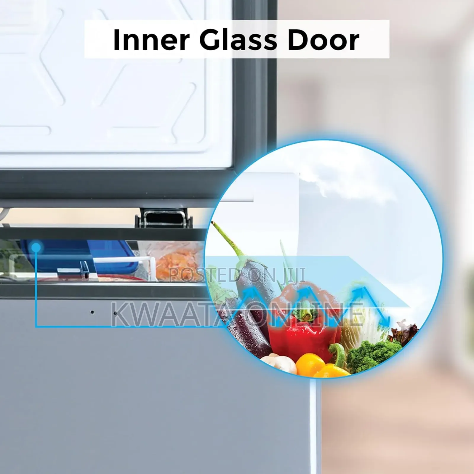 Spj 210-litre Chest Freezer, Single Door Deep Freezer – Silver