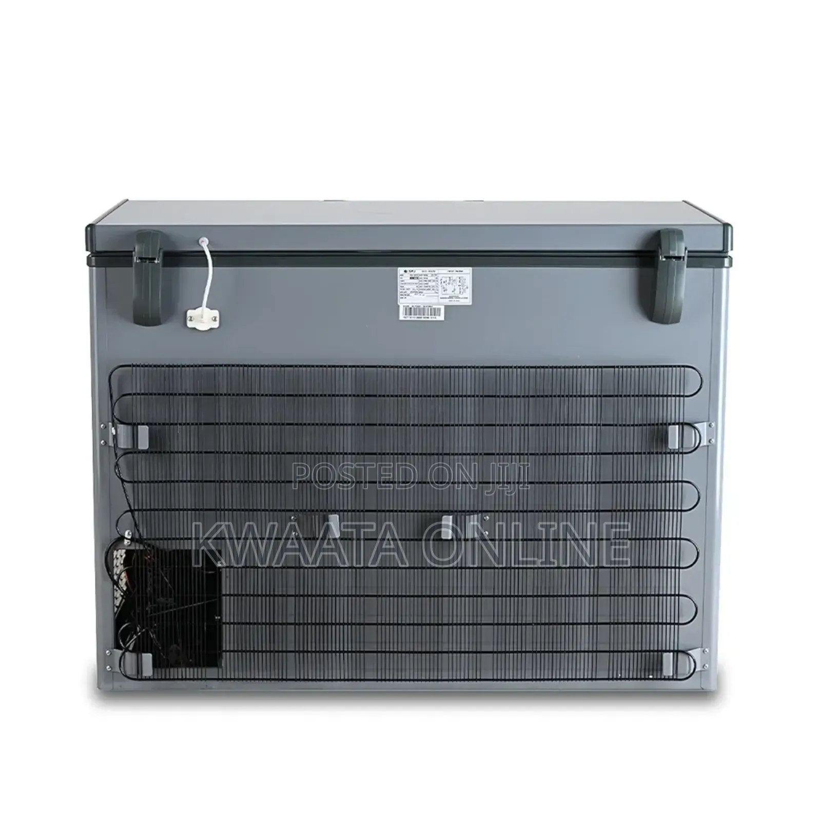 Spj 210-litre Chest Freezer, Single Door Deep Freezer – Silver