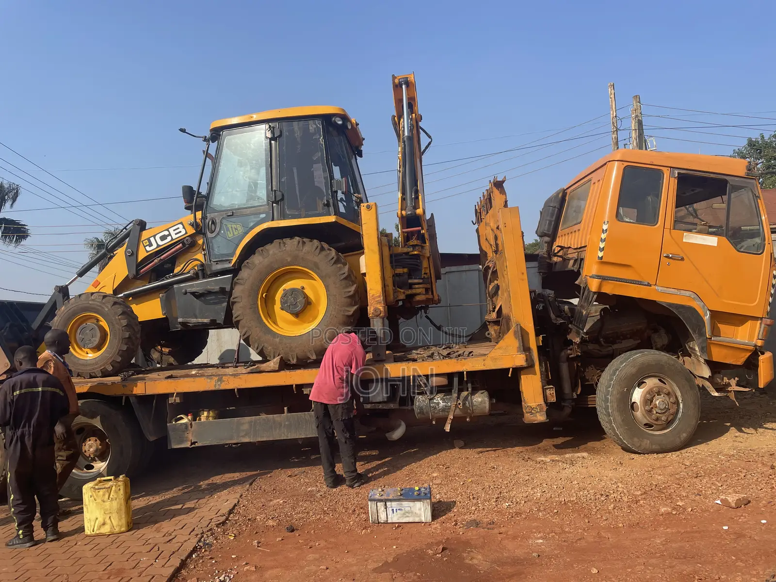 Jcb Backhoe For Hire