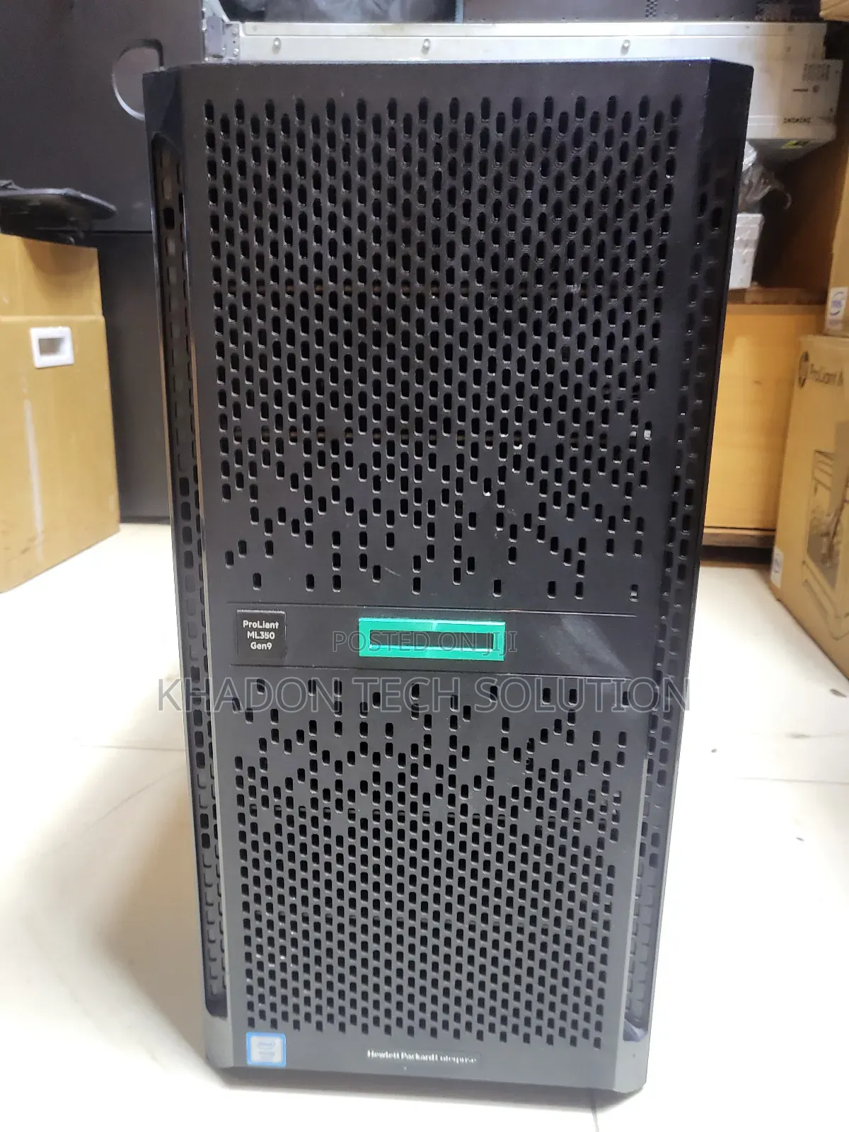 Server HP ProLiant ML 64GB Intel Xeon HDD+SSD 2T