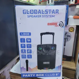 Globalstar Sound System Party Box, Karaoke Speaker