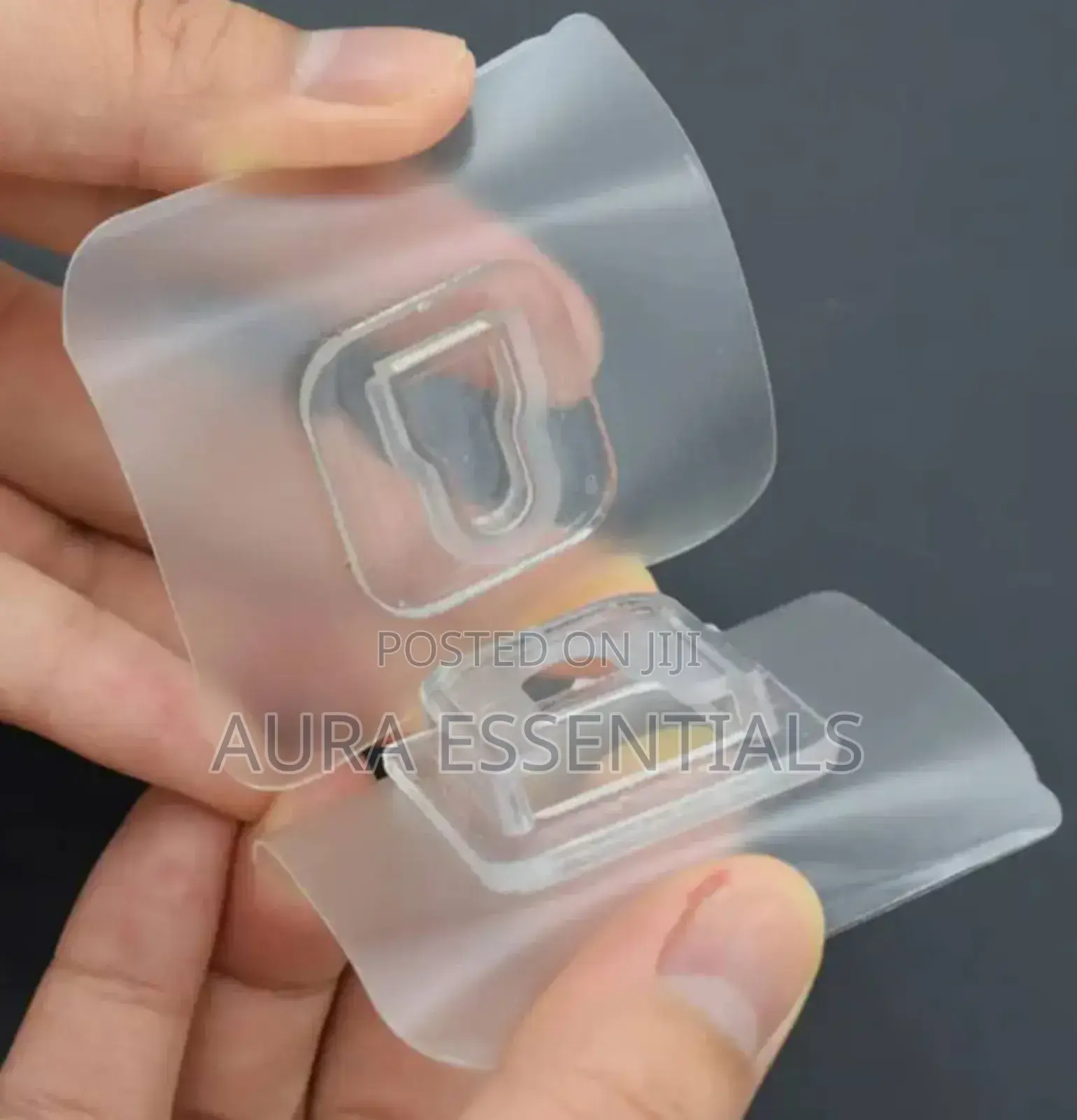 2pcs Double-Sided Adhesive Wall Hooks