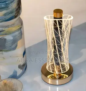 Nordic Simple Minimalist Rechargeable Golden Lamp