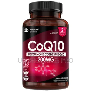 New Leaf Coq10 Ubiquinone Coenzyme Q10 Capsules
2 Month Supply