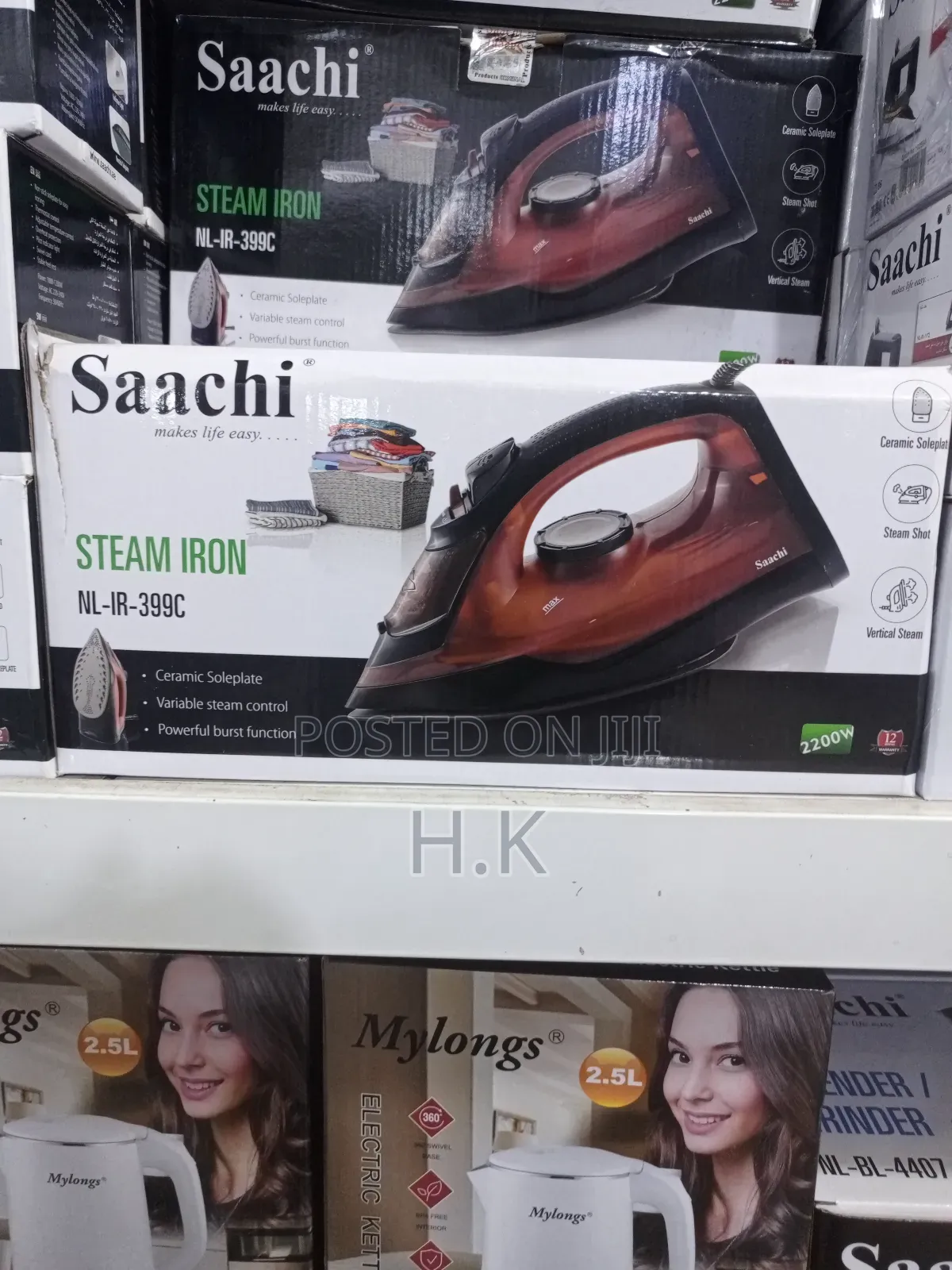 Steam Iron, Model Nl-Ir-399c.