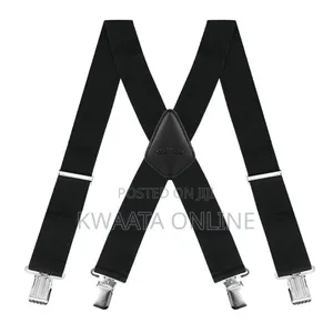 Heavy Duty Men X Style Suspenders