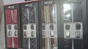 Heavy Duty Men X Style Suspenders