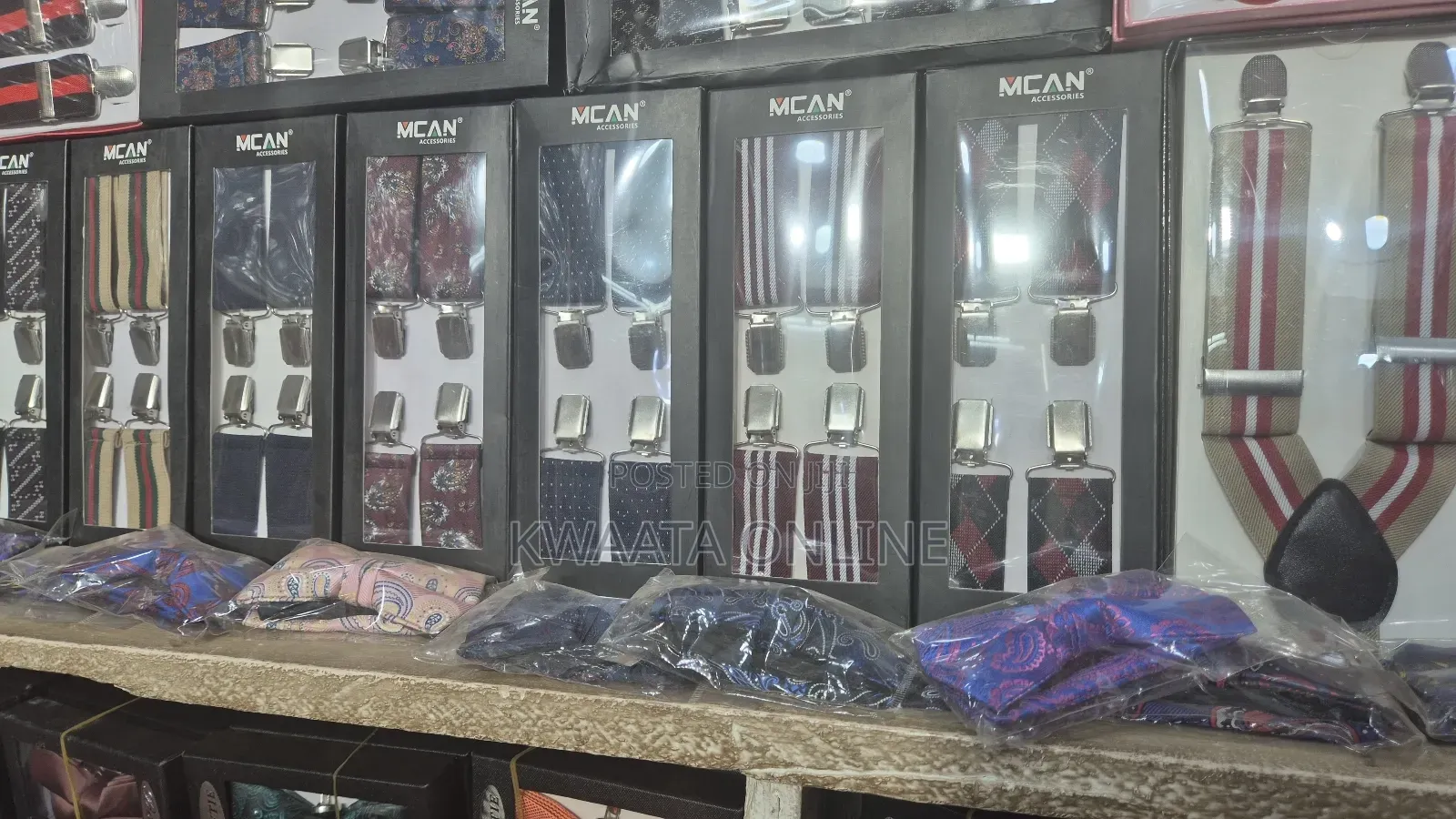 Heavy Duty Men X Style Suspenders
