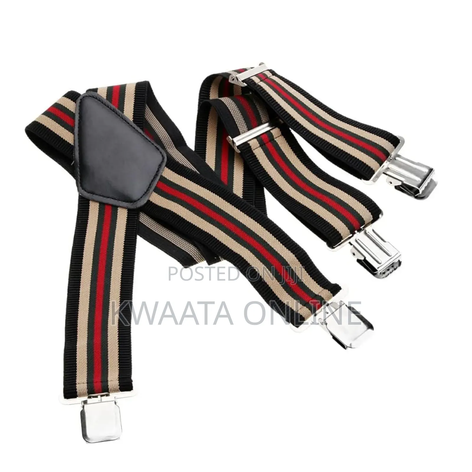 Heavy Duty Men X Style Suspenders