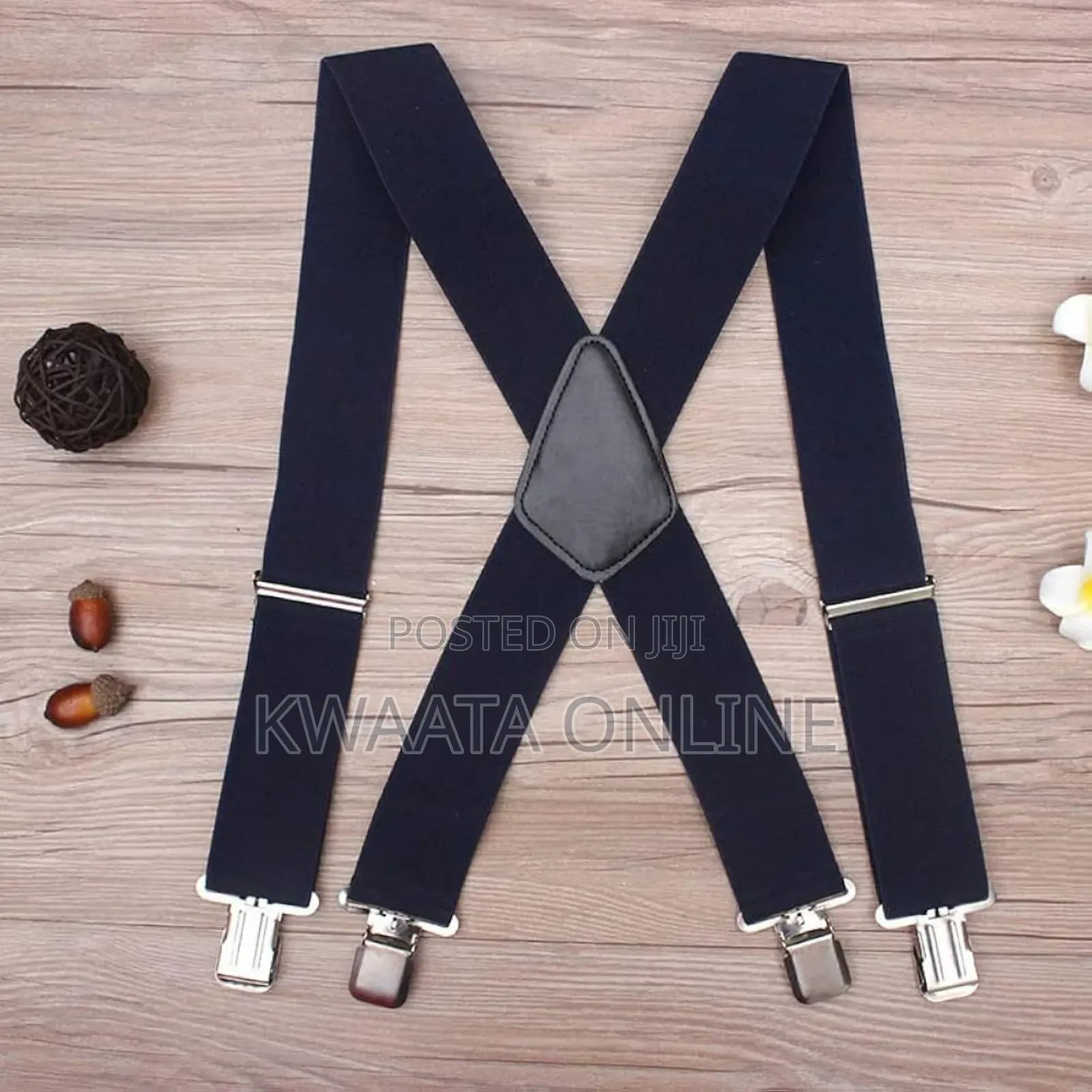 Heavy Duty Men X Style Suspenders