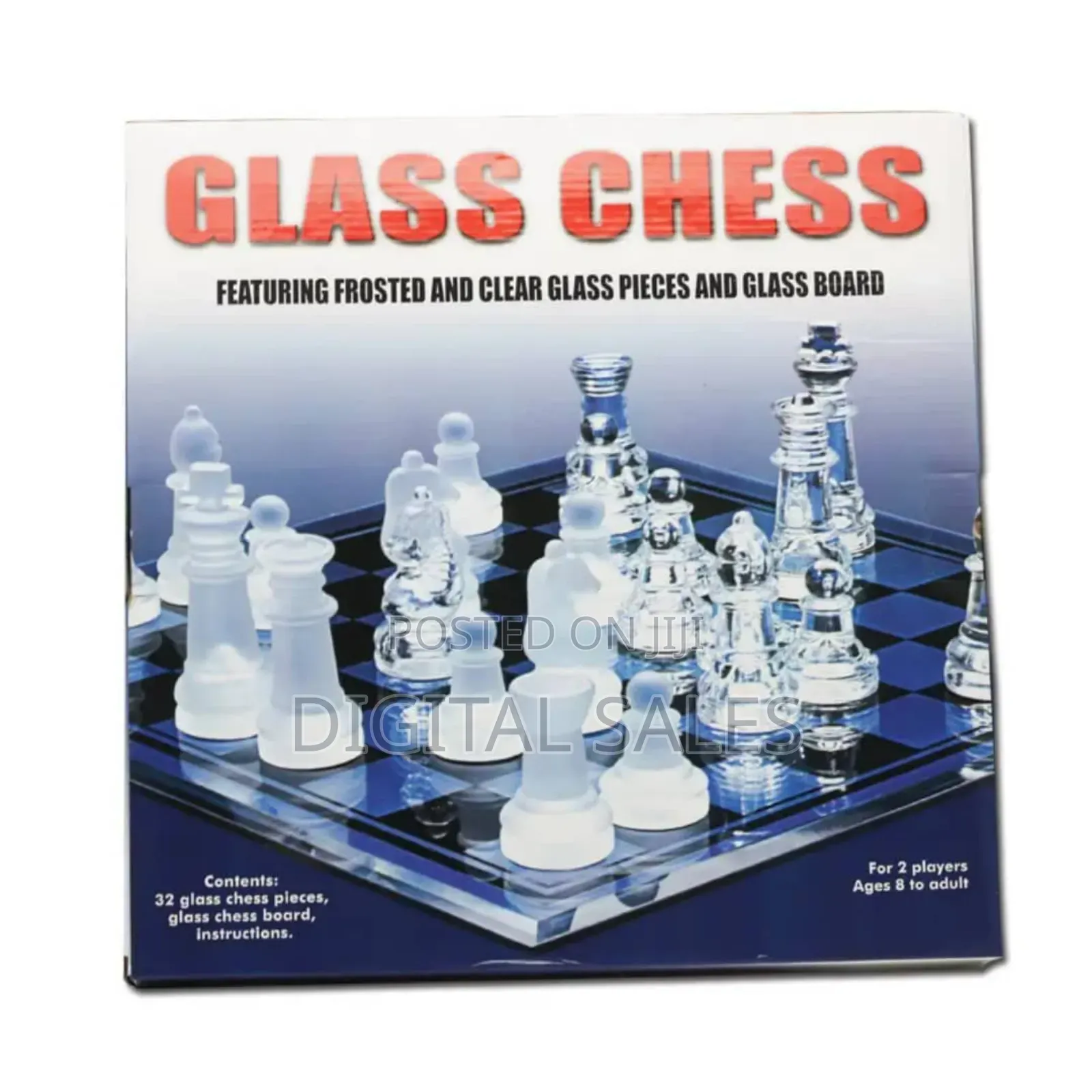 Glass Chess Board