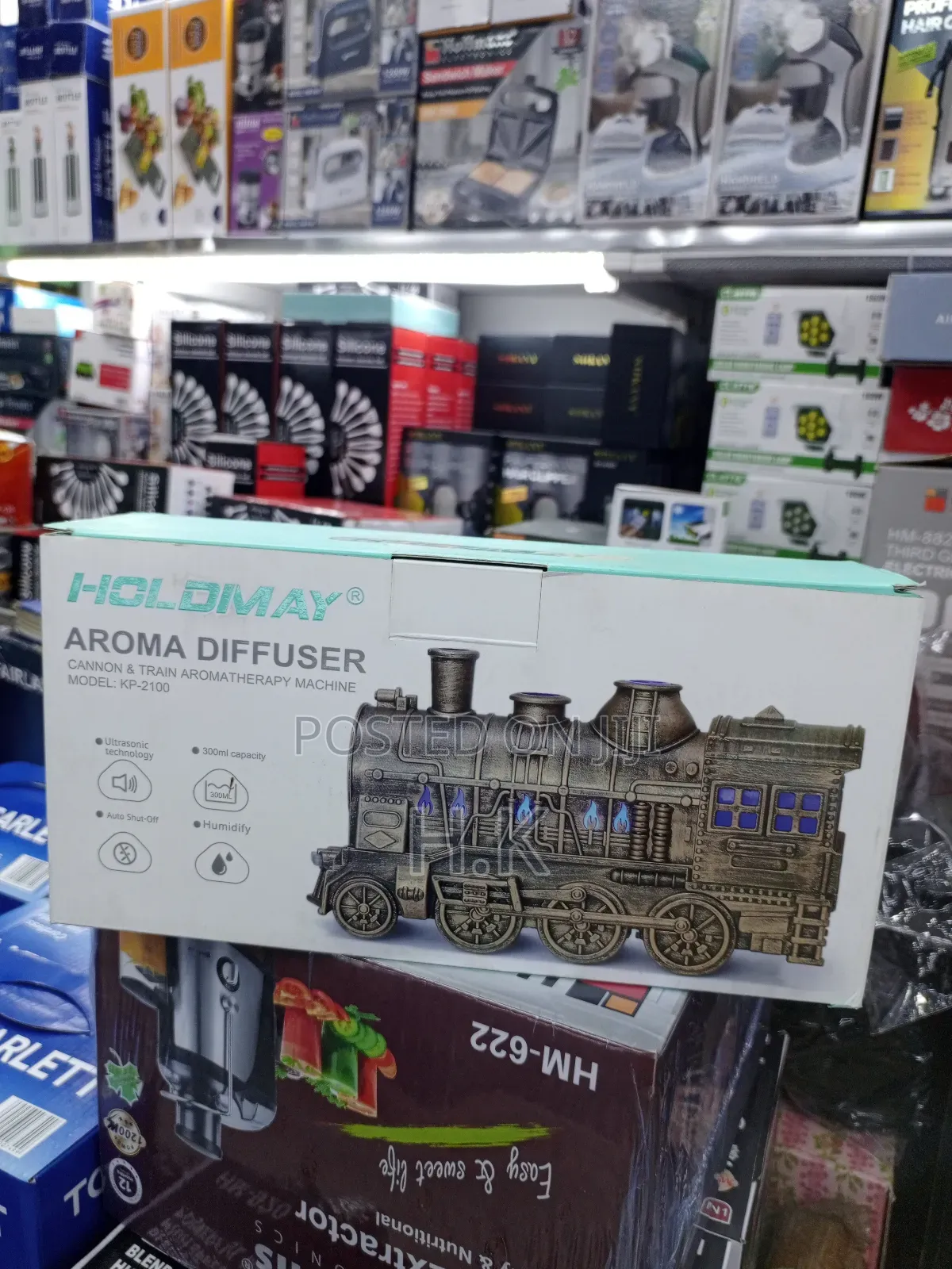 Holdmay Aroma Diffuser, the Cannon Train Aroma, Model Kp-2100.