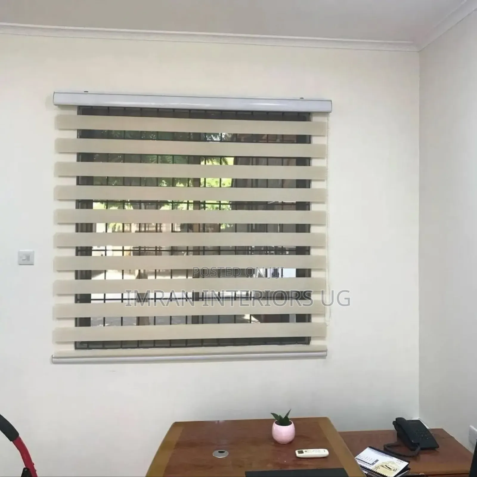 Zebra Window Blinds Per Square Meter Good for Office and Kitchen