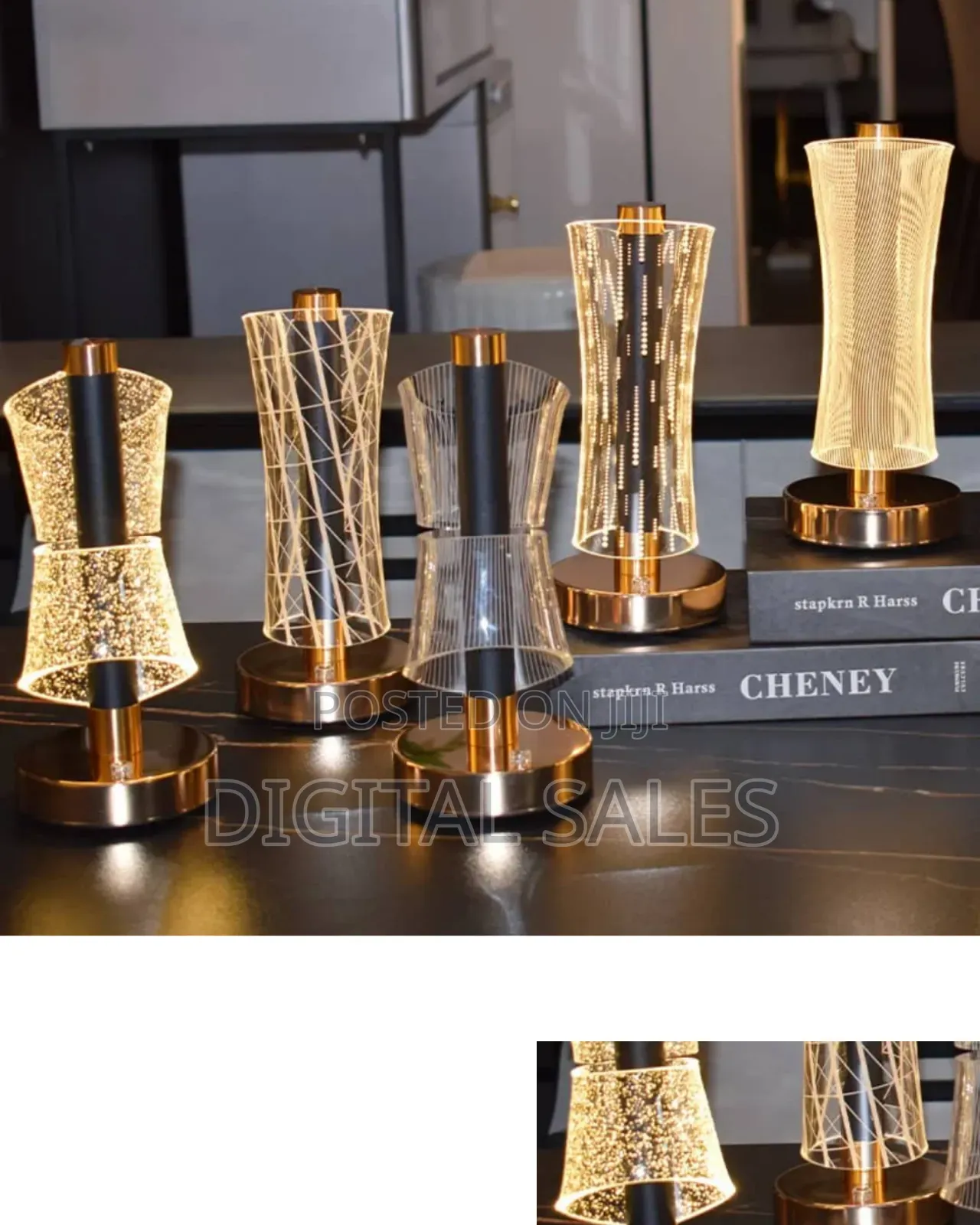 Crystal Led Lamp