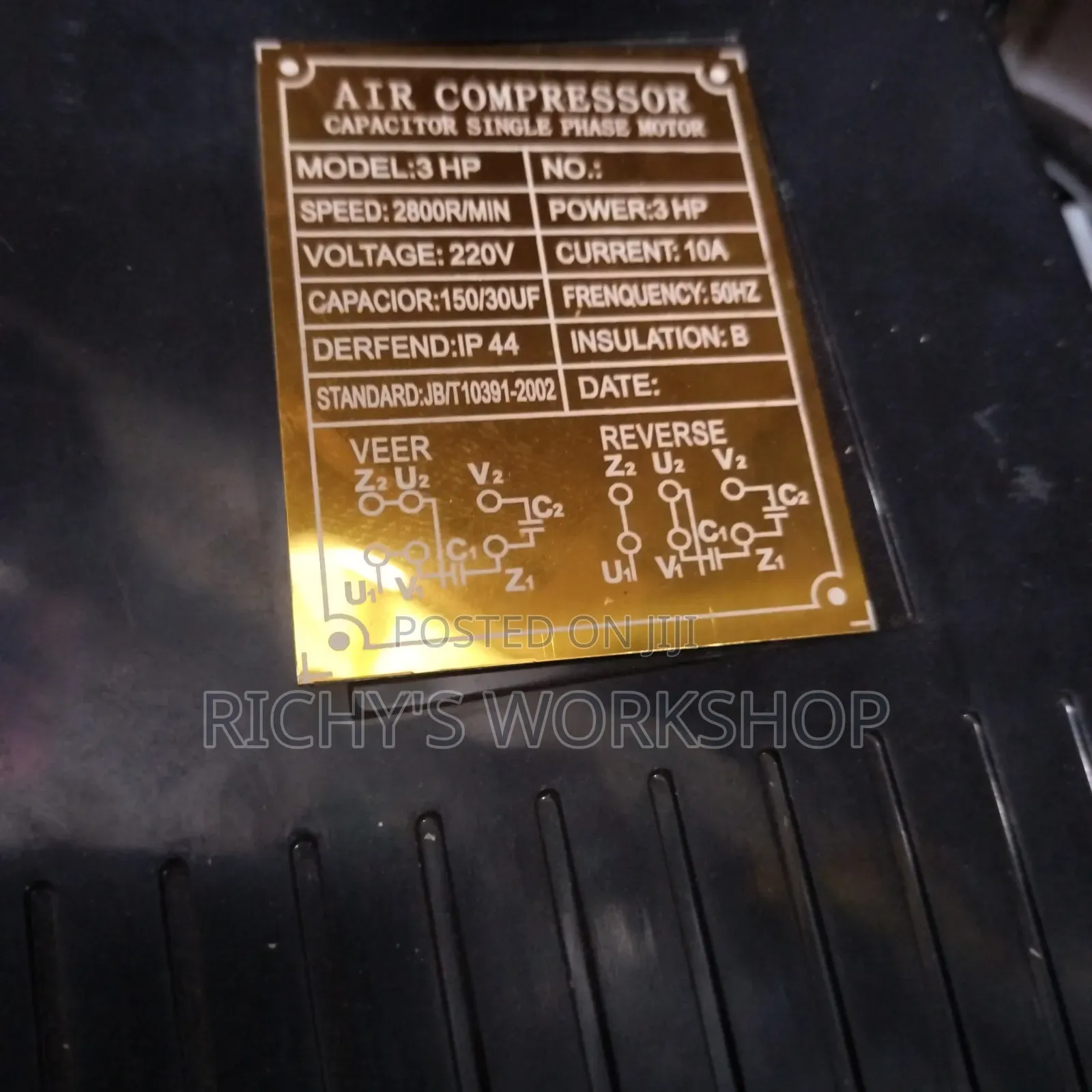 Air Compressor Motor 3hp