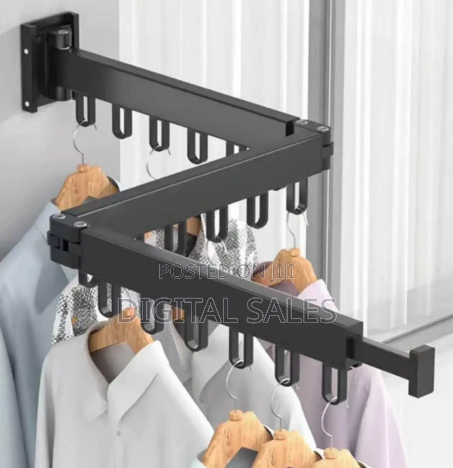 Mounted Clothes Rack
