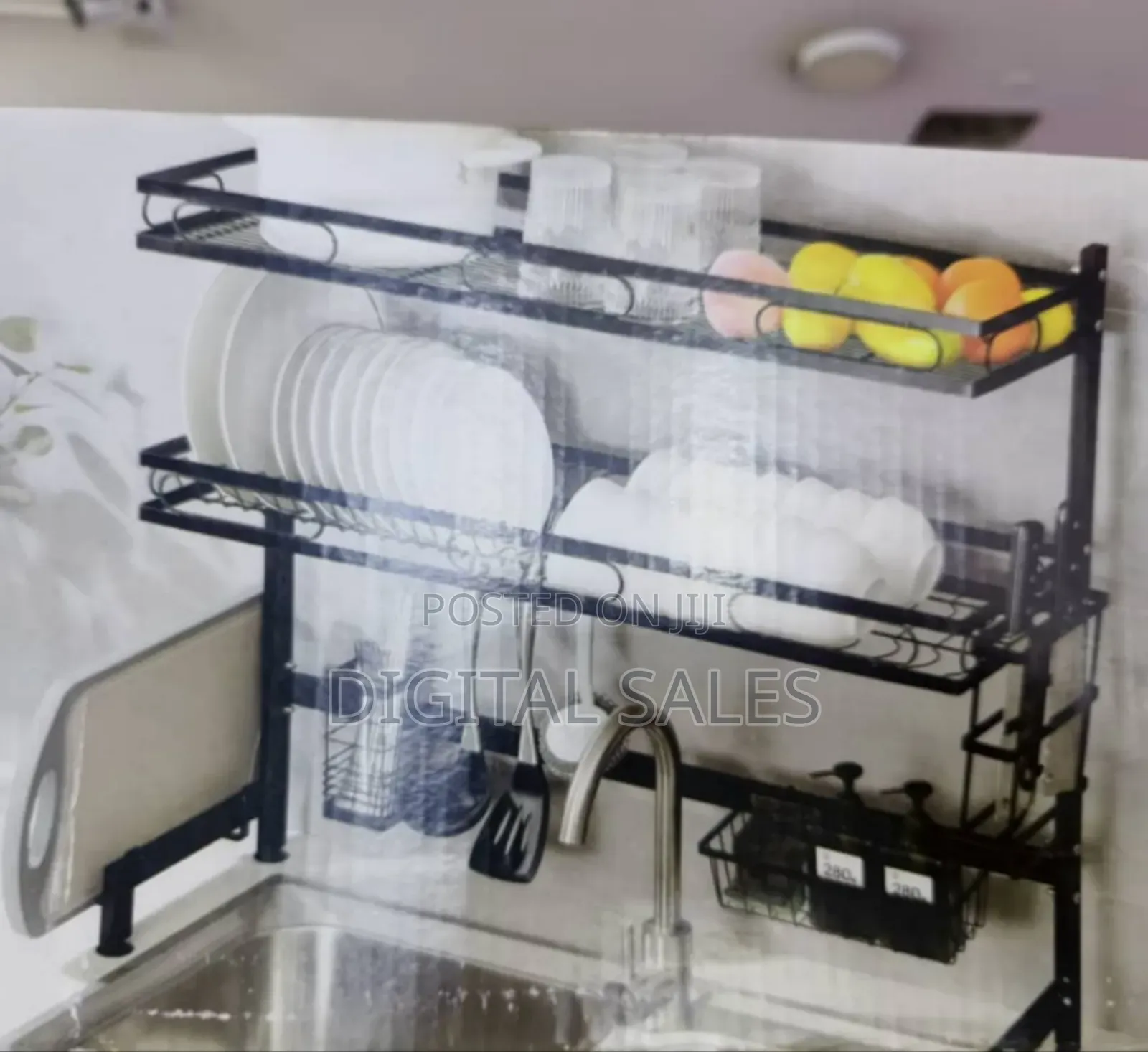 Stainless Over Sink Organizer