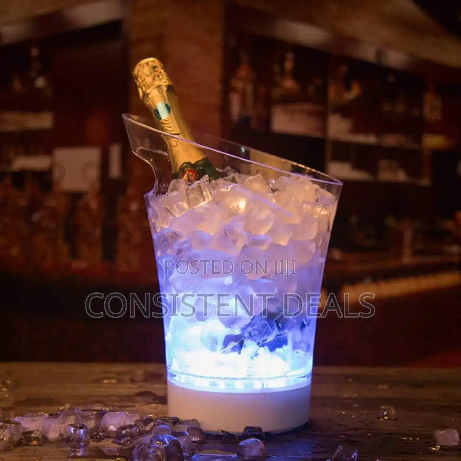 Led Colour Acrylic Ice Bucket