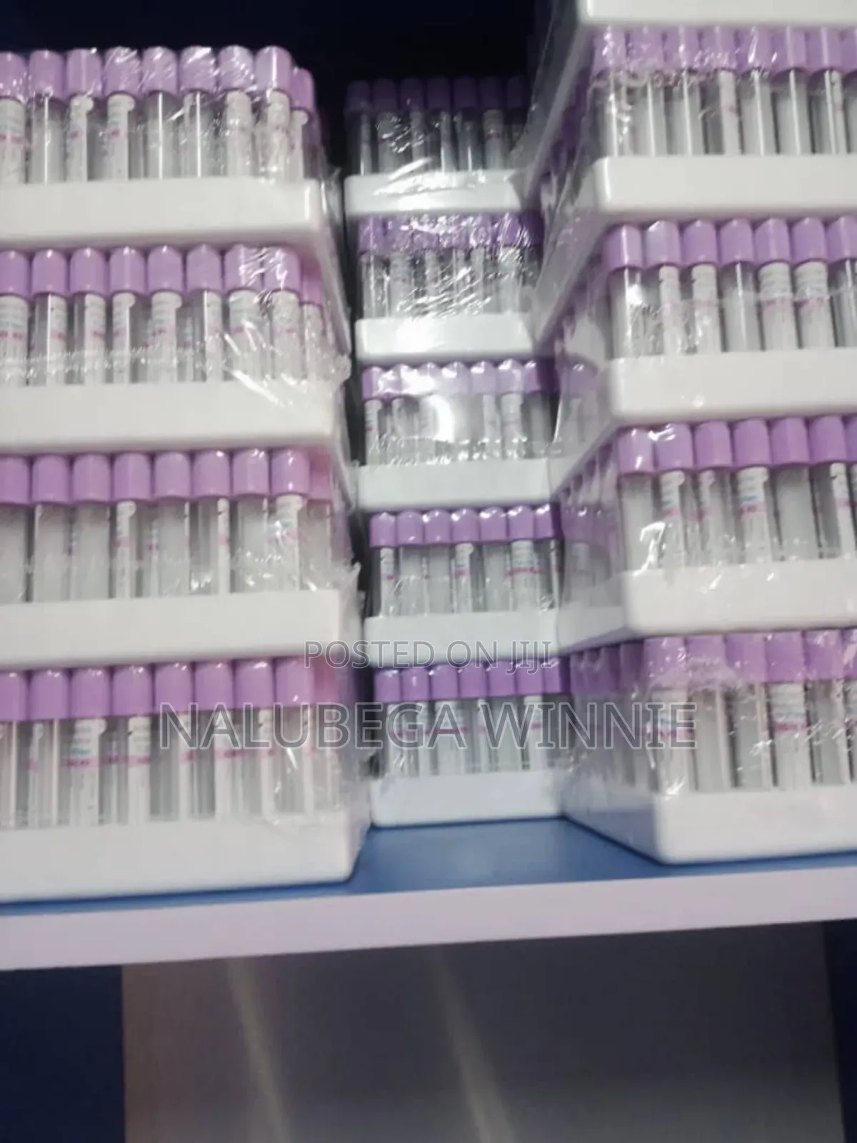 Plain/ Red and Purple Top Vacutainer