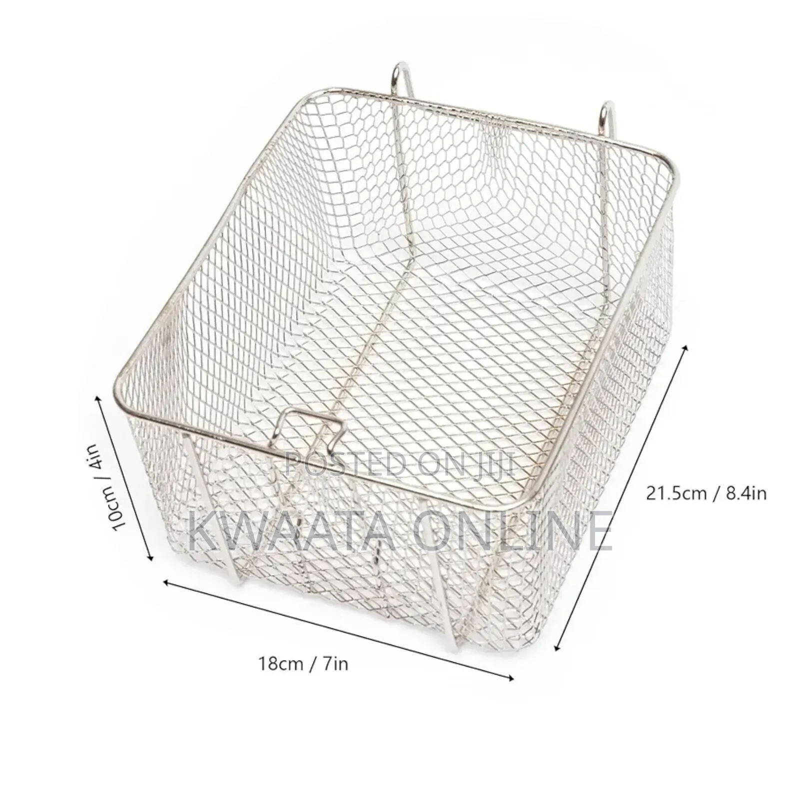 Nima 12l Stainless Steel Double Deep Fryer - Silver