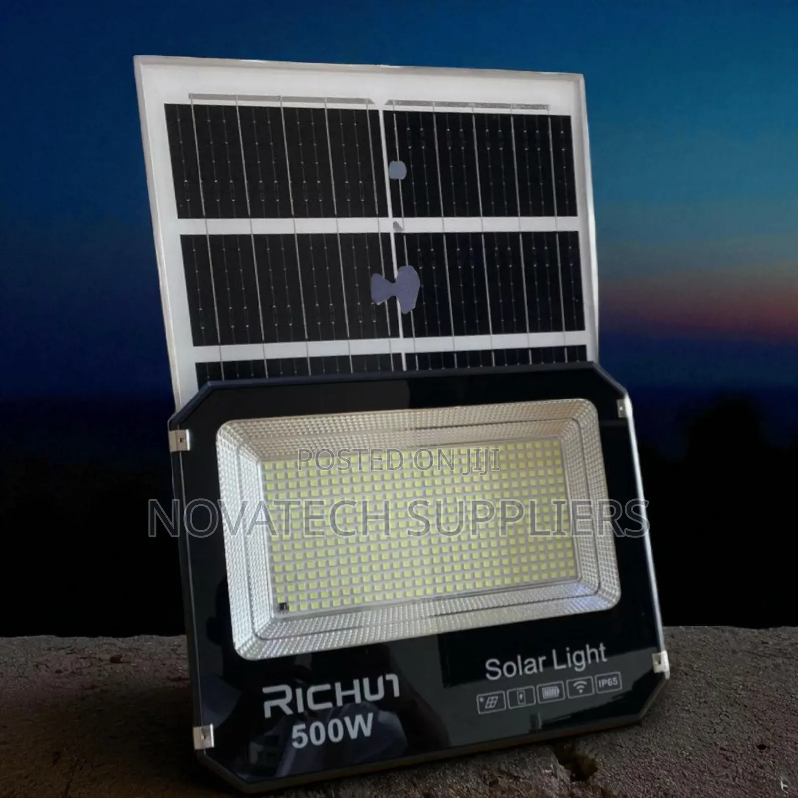 Illuminate Your Space: Richur 500w Solar-Powered Led Flood Light
