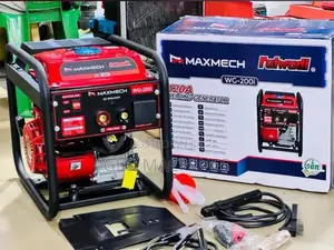 Petrol Welding Generator Red