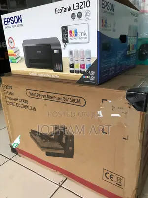 Heat Press Clothing Machine+ Sublimation Printer