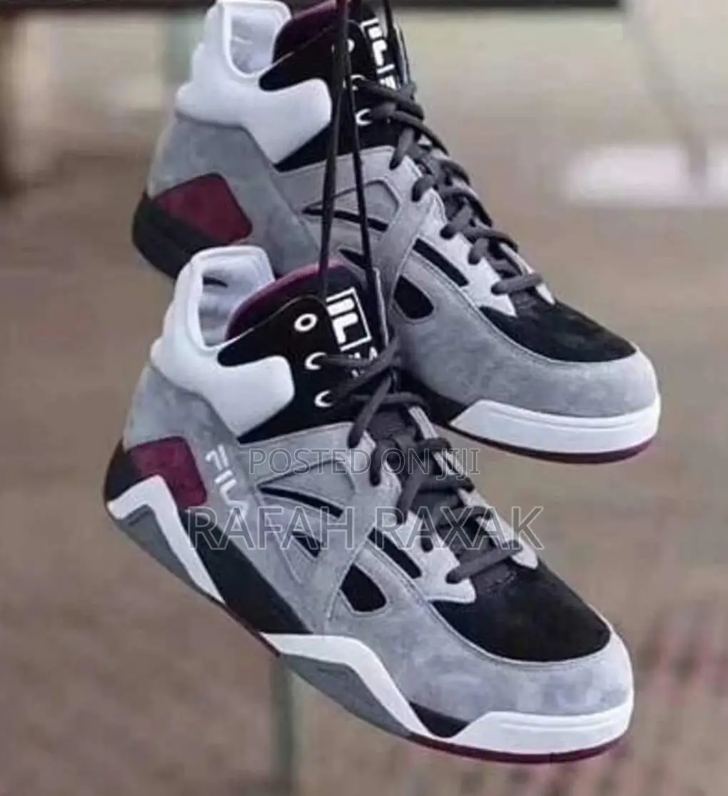 Original Multicolor Fila The Cage Basketball Sneakers