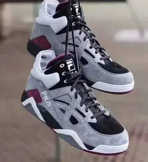 Original Multicolor Fila The Cage Basketball Sneakers