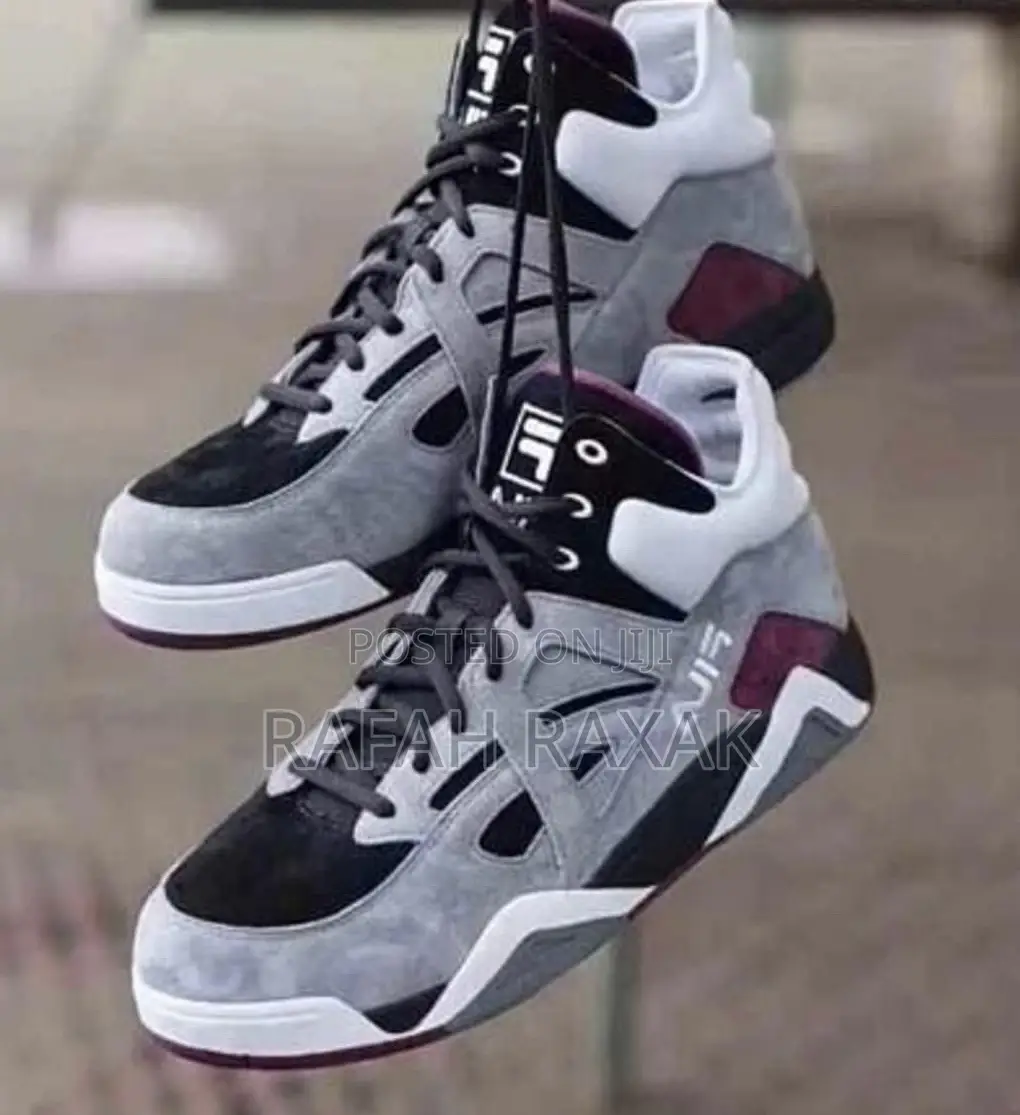 Original Multicolor Fila The Cage Basketball Sneakers