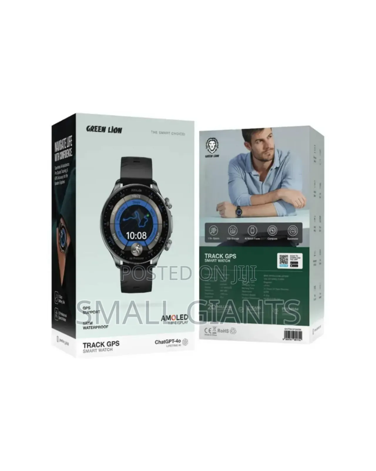 Green Lion Track GPS Smart Watch