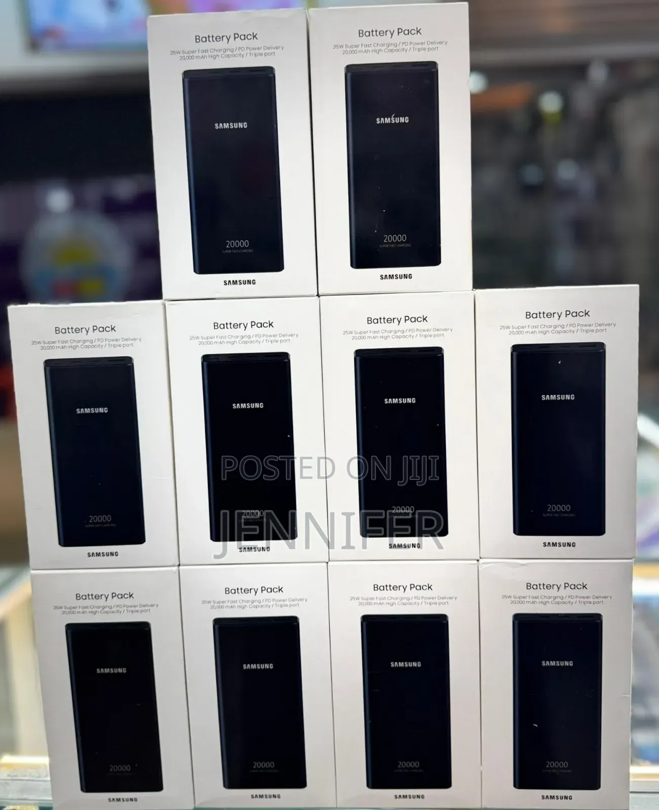 Samsung Battery Pack 20,000mah Black