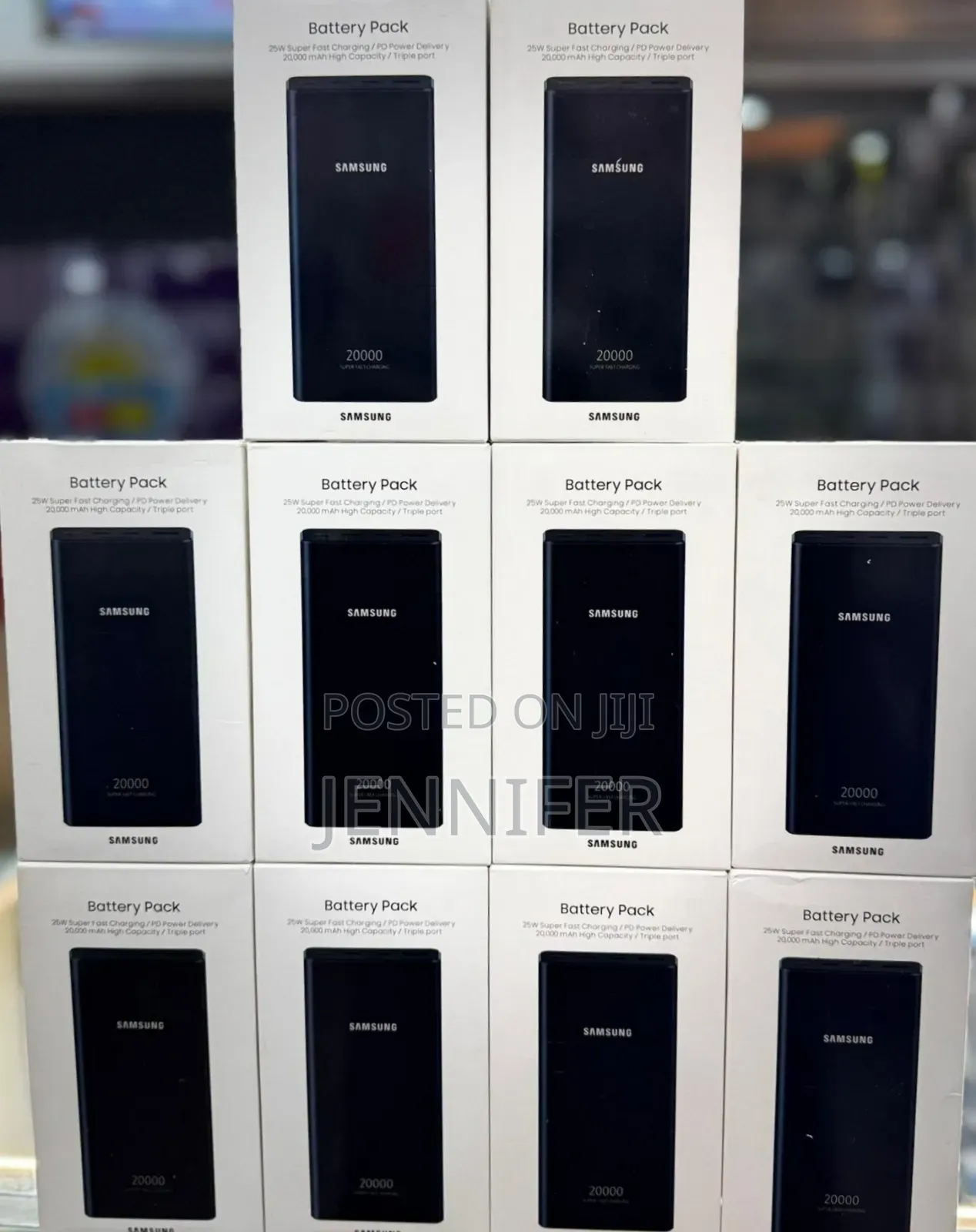 Samsung Battery Pack 20,000mah Black