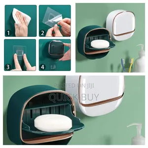 Waterproof Soap Holder With Drainage Box Bathroom Drain Soap Box