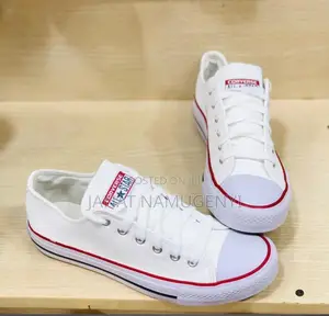White All Star Converse Shoes