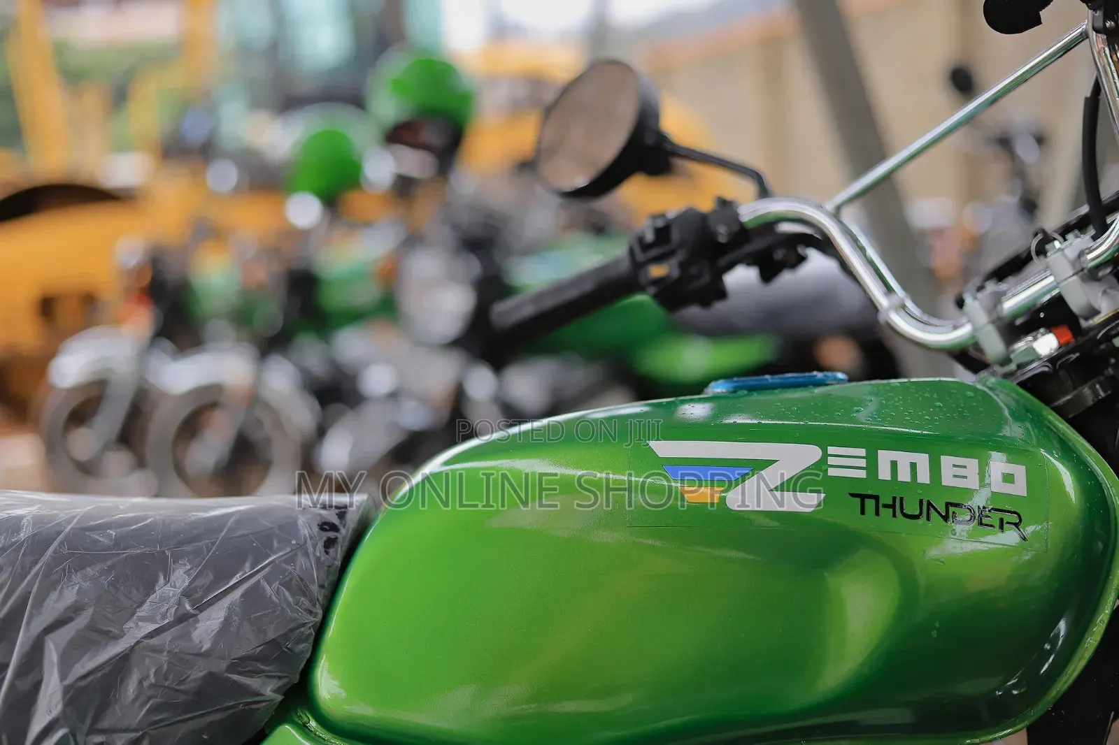 New Motorcycle 2024 Green