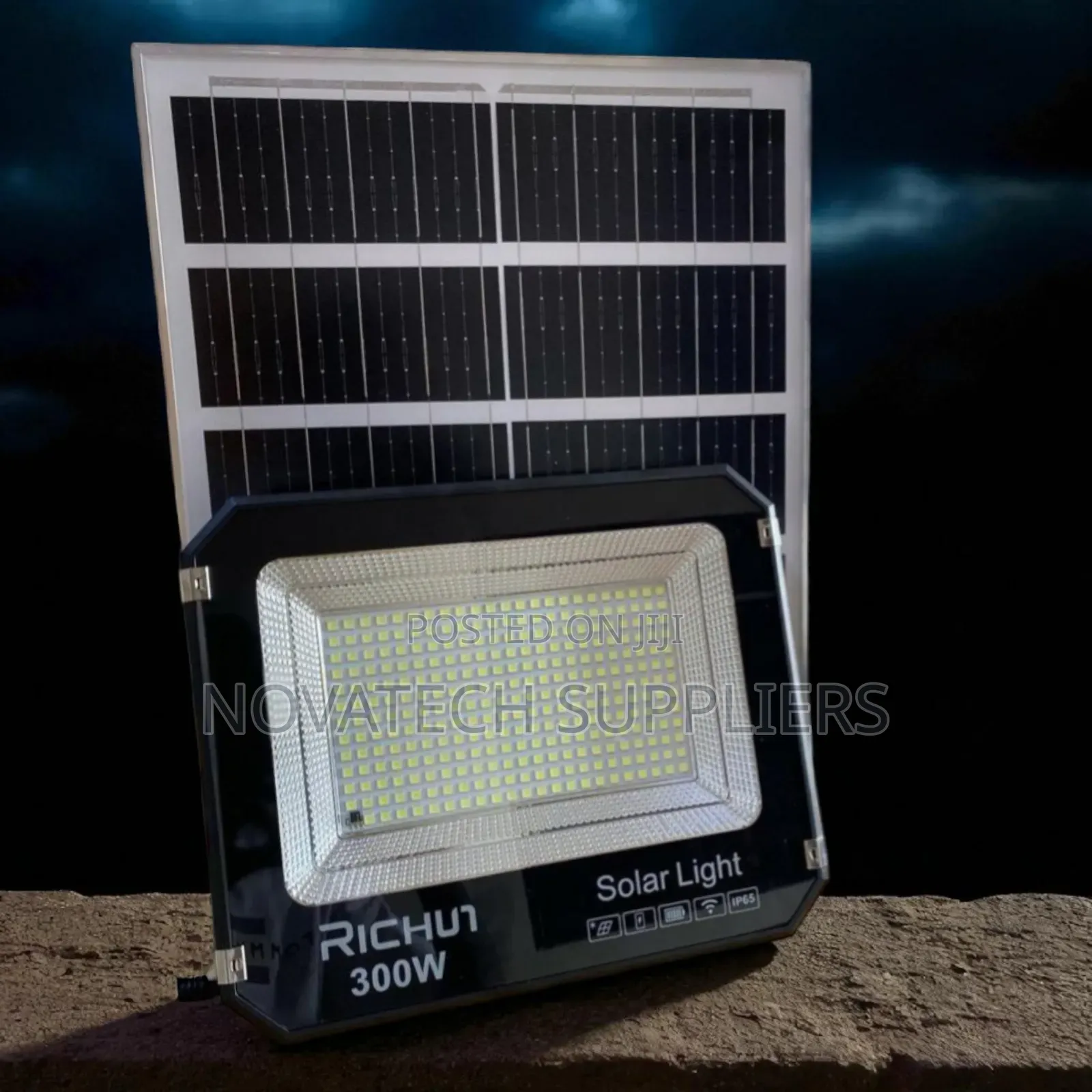 Wireless 300w Solar Flood Light: Easy to Install