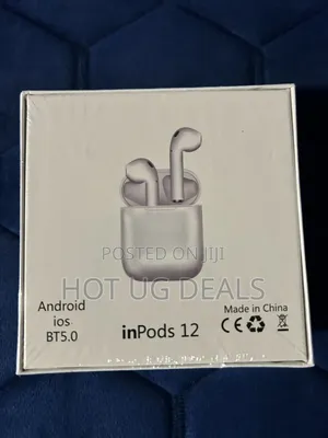 Airpods Wireless Ear Buds, Bluetooth Headphones With Lightning Case