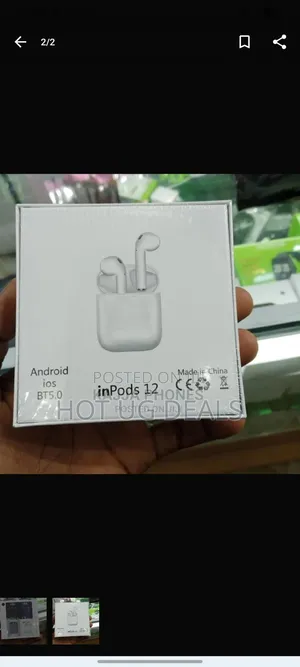 Airpods Wireless Ear Buds, Bluetooth Headphones With Lightning Case