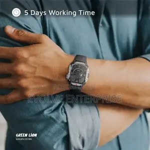 Green Lion Gravix Smart Watch - Black