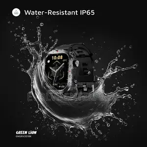 Green Lion Gravix Smart Watch - Black