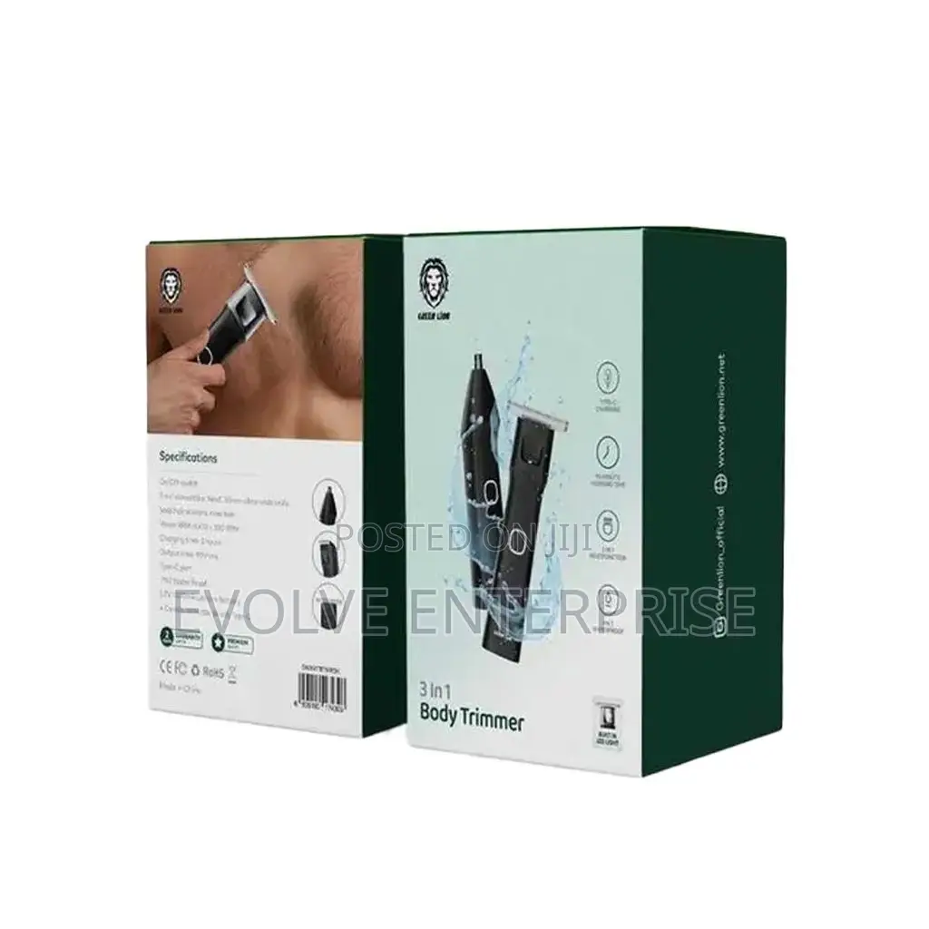 Green Lion 3 in 1 Body Trimmer 1200mah