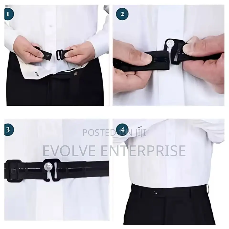 Adjustable Tuck Straps Anti-Wrinkle